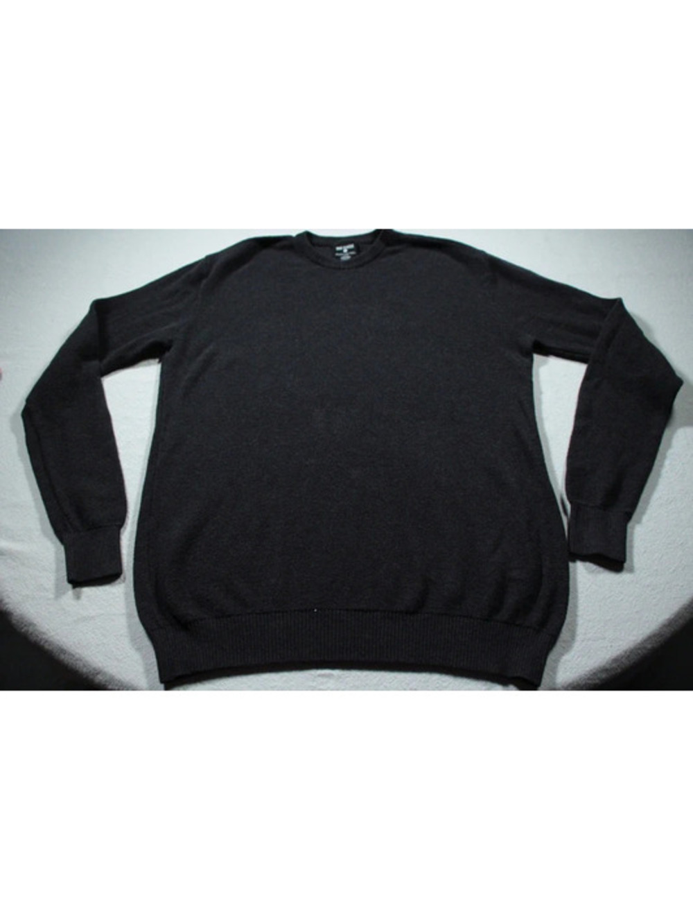 Men's True Classic Crew Neck Sweater XL Black